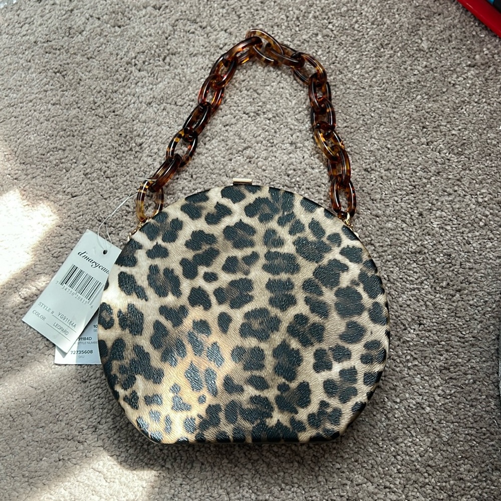 Cheetah print purse
